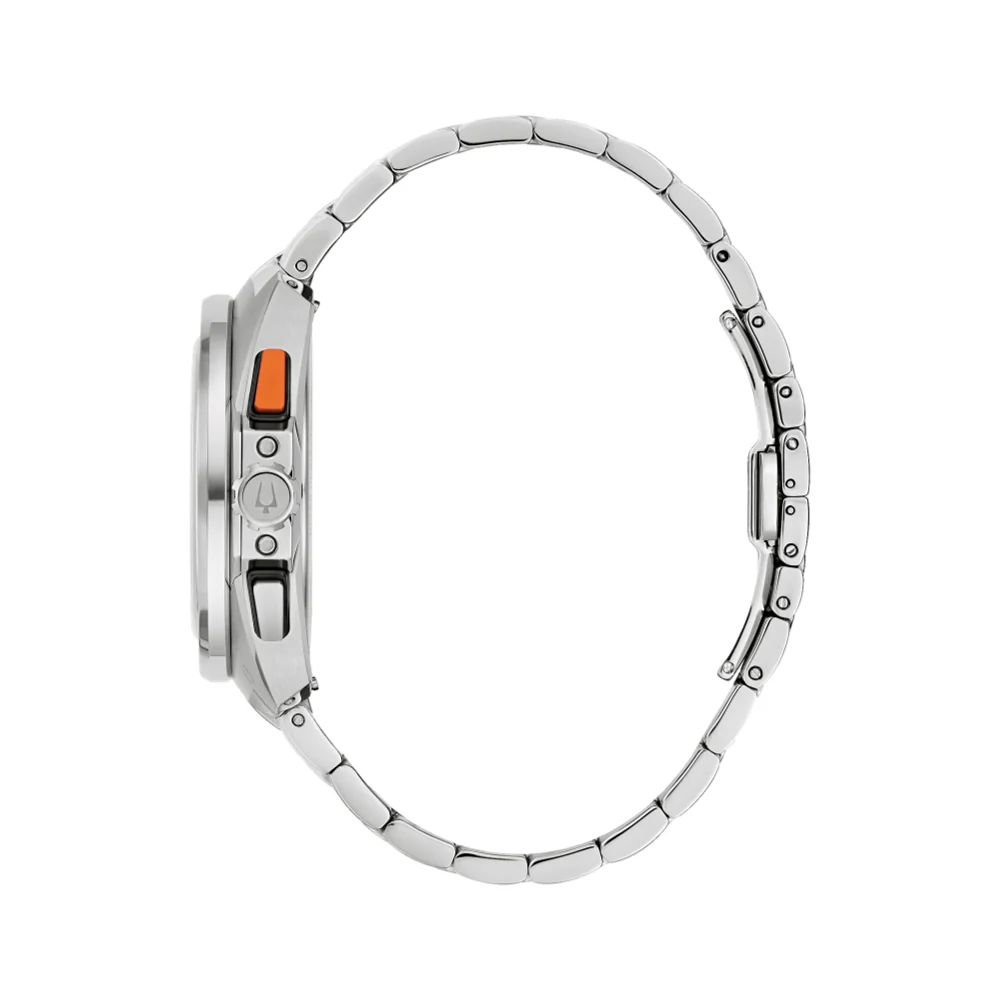 Racer Chronograph 42mm - Blue on Bracelet - Image 3