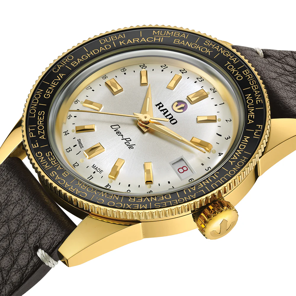Captain Cook Over-Pole Limited Edition 39mm - Silver on Bracelet and Leather Strap - Image 5