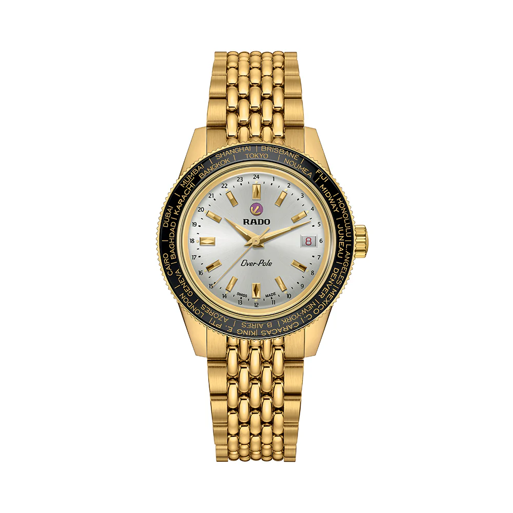 Captain Cook Over-Pole Limited Edition 39mm - Silver on Bracelet and Leather Strap - Image 8
