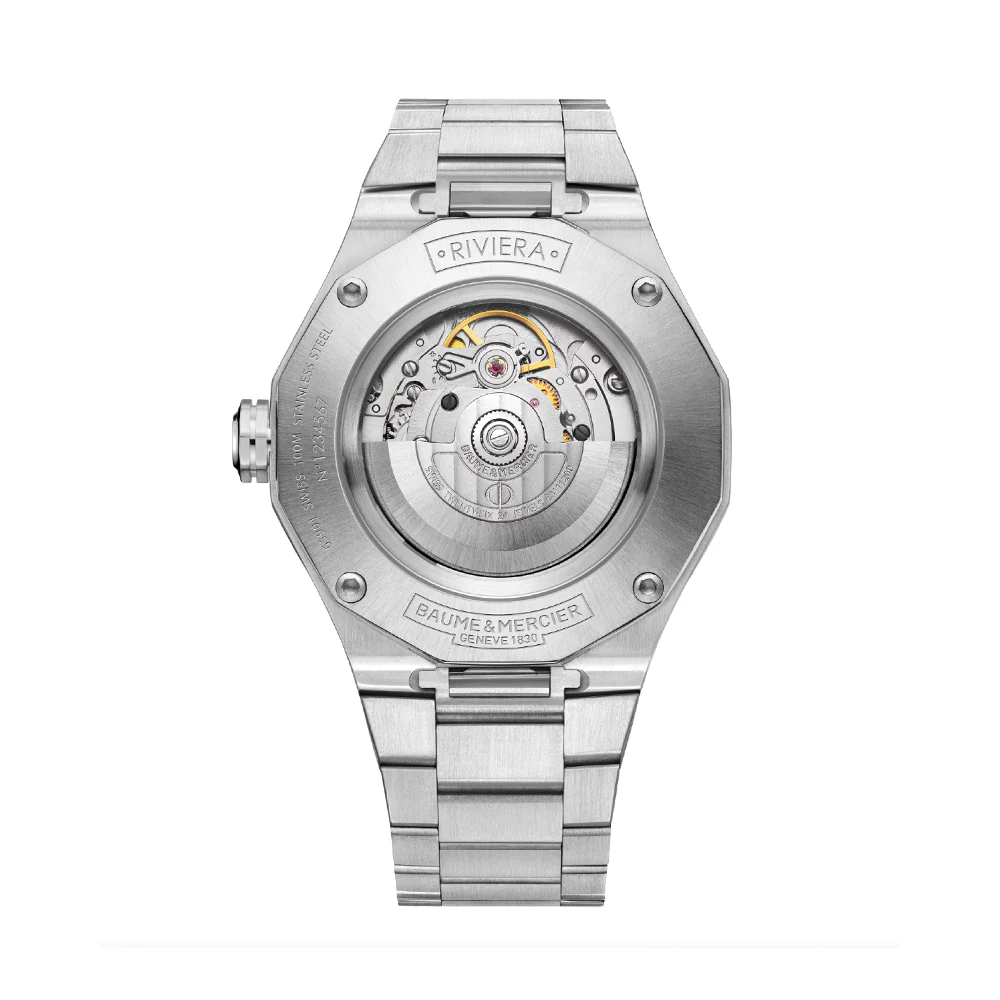 Riviera 10621 Automatic Date 42mm - Black on Bracelet - Image 3