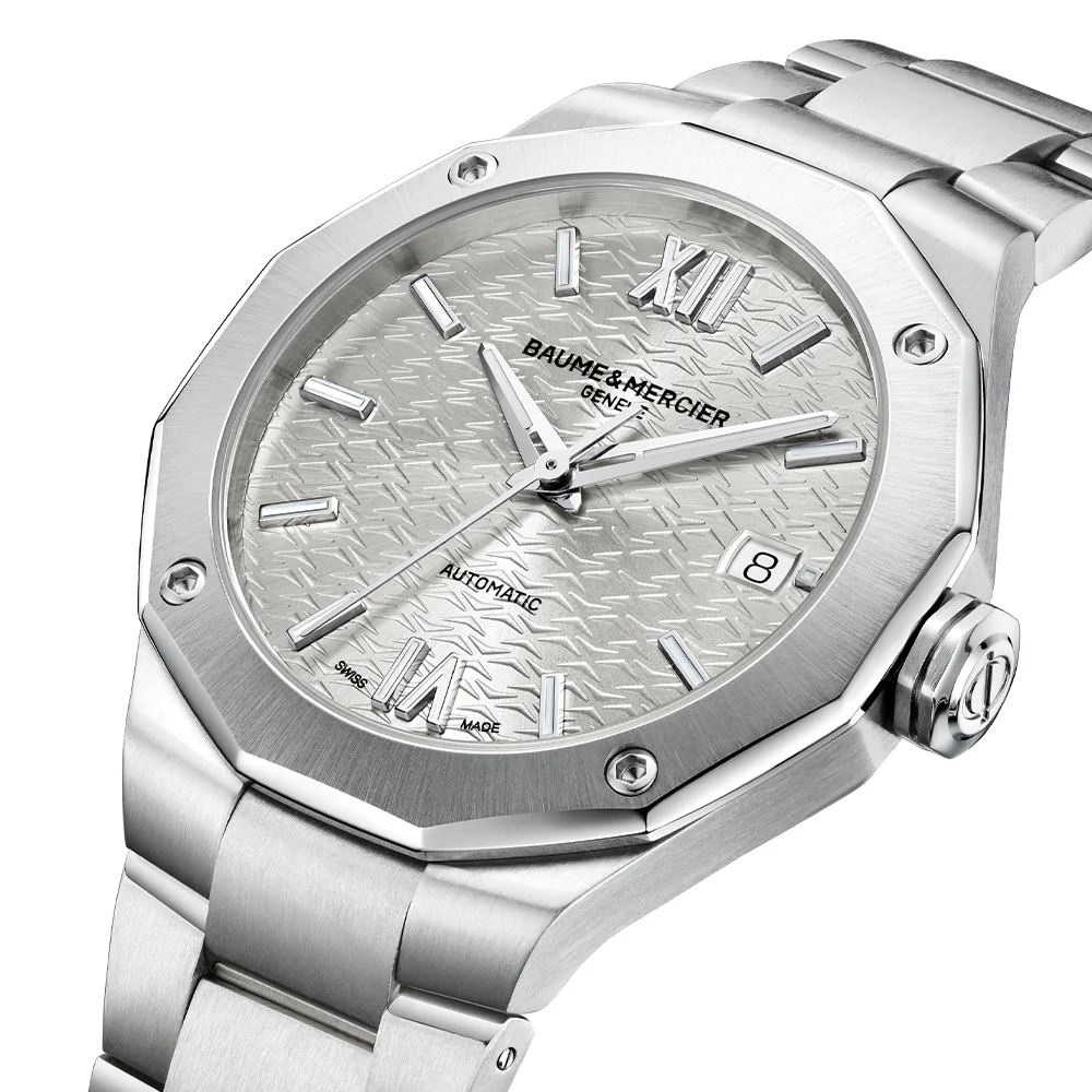 Riviera 10615 Automatic Date 36mm - Silver on Bracelet - Image 2