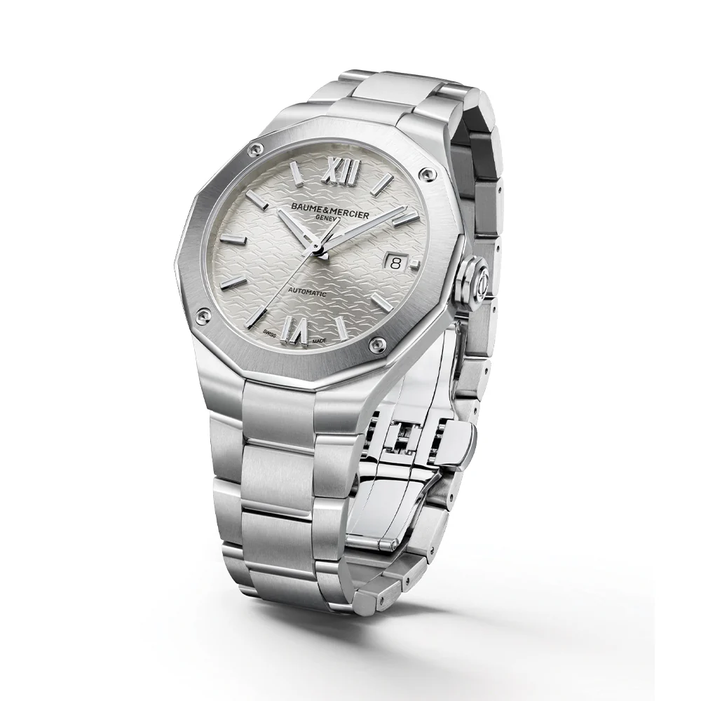 Riviera 10615 Automatic Date 36mm - Silver on Bracelet - Image 4