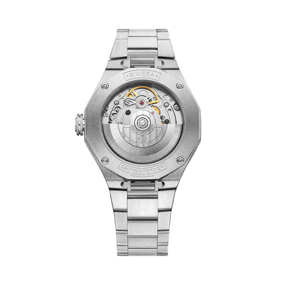 Riviera 10615 Automatic Date 36mm - Silver on Bracelet - Image 5