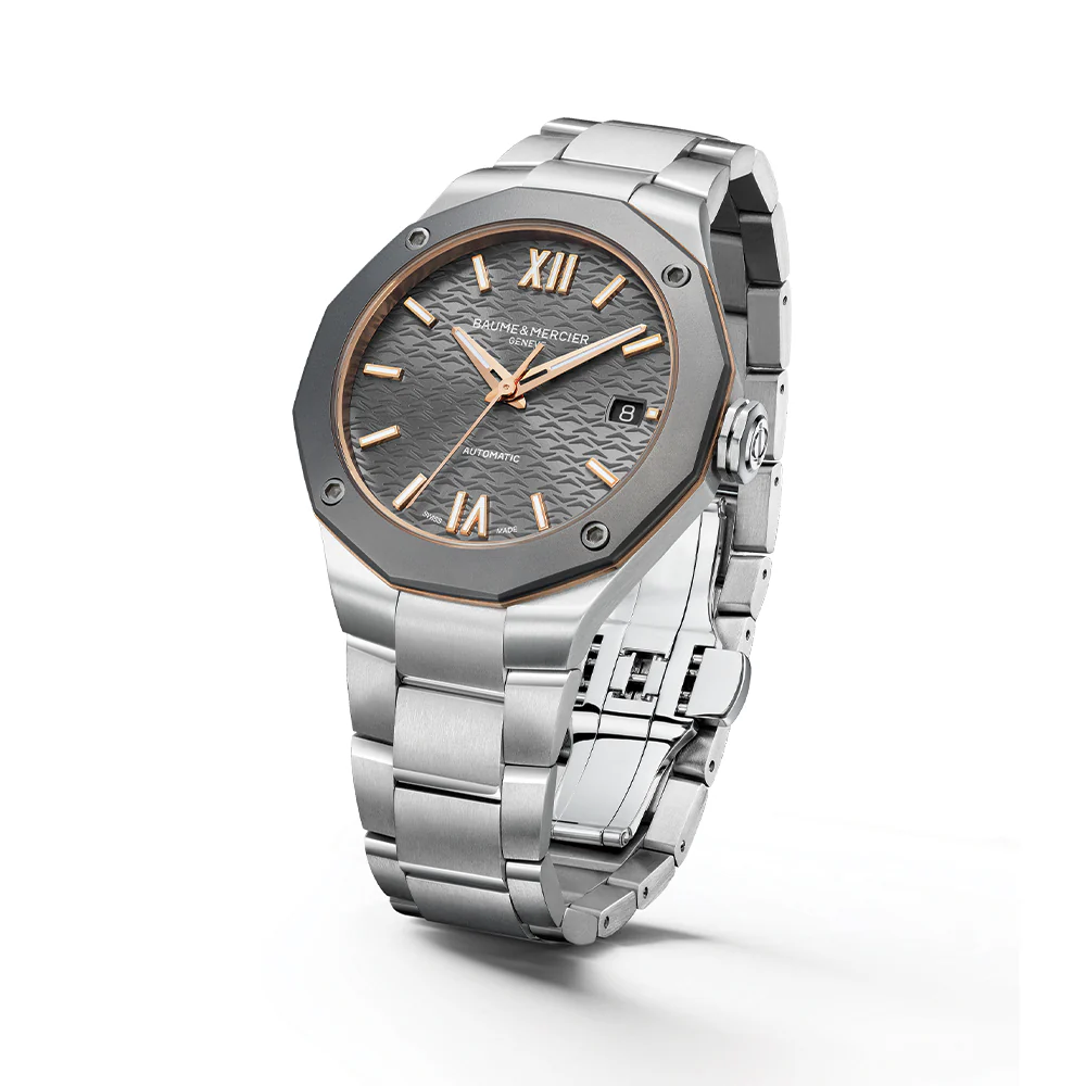 Riviera 10661 Automatic Titanium 36mm - Silver on Bracelet - Image 4