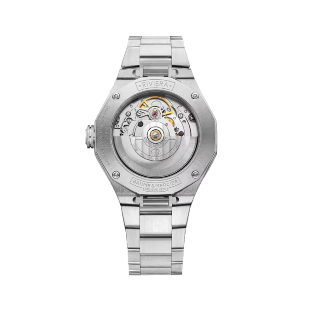 Riviera 10764 Automatic Date 36mm - Terracotta on Bracelet - Image 3