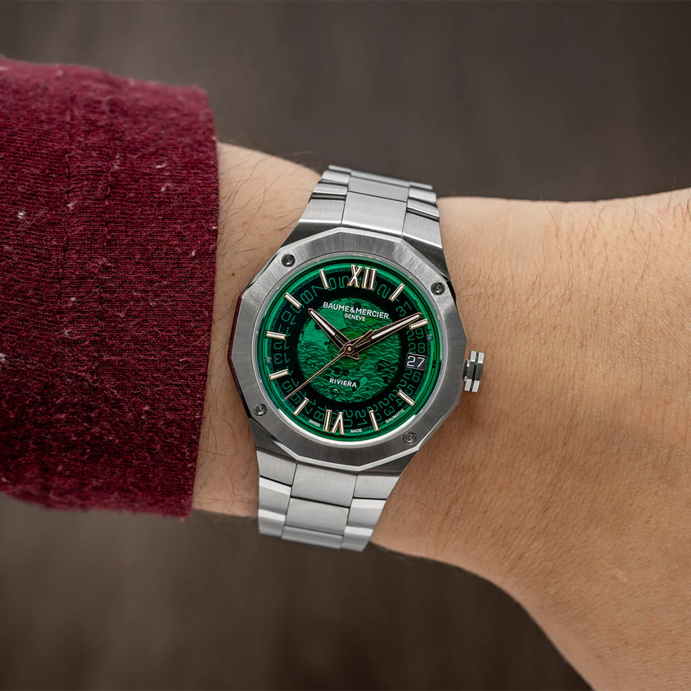 Riviera 10770 Baumatic 39mm - Green on Bracelet - Image 3