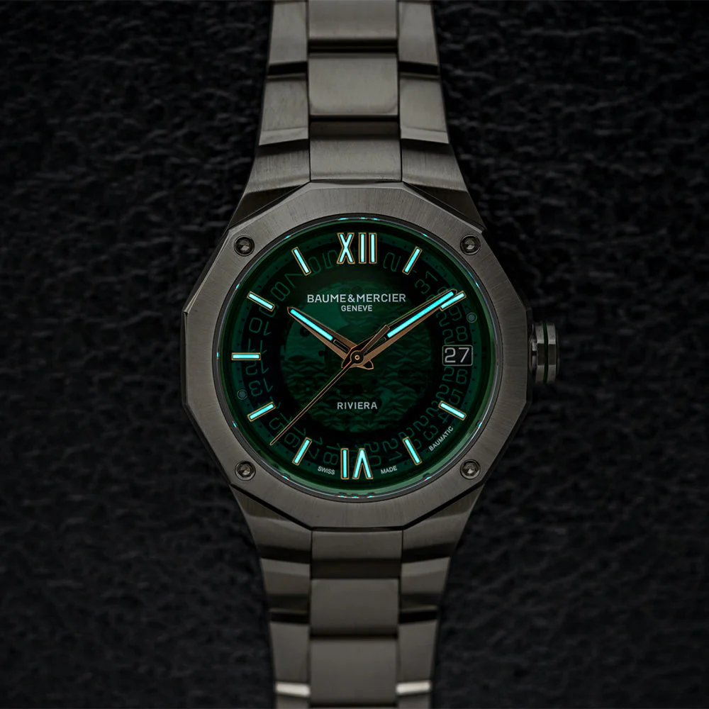 Riviera 10770 Baumatic 39mm - Green on Bracelet - Image 5