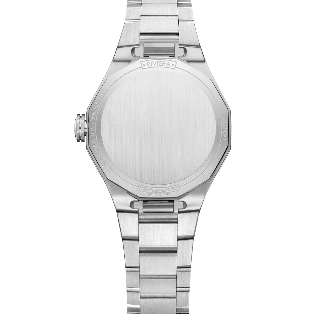 Riviera 10810 Quartz Date 33mm - Grey on Bracelet - Image 4