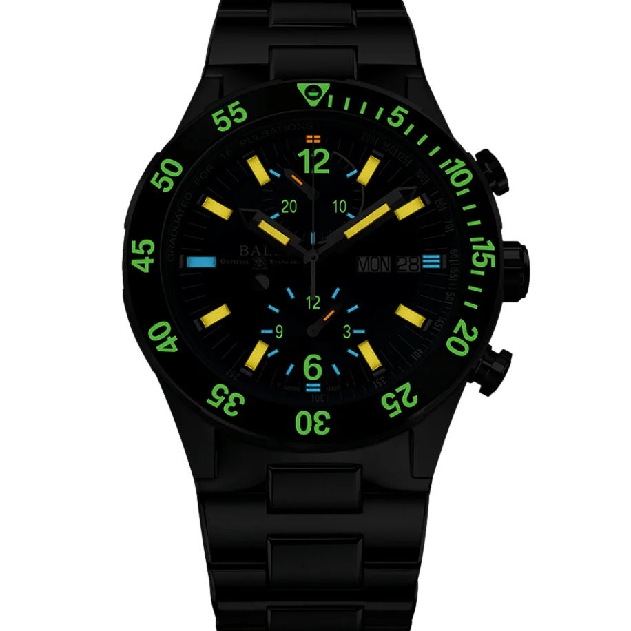 Roadmaster Rescue Chronograph Limited Edition 42mm - Blue on Bracelet - Image 2