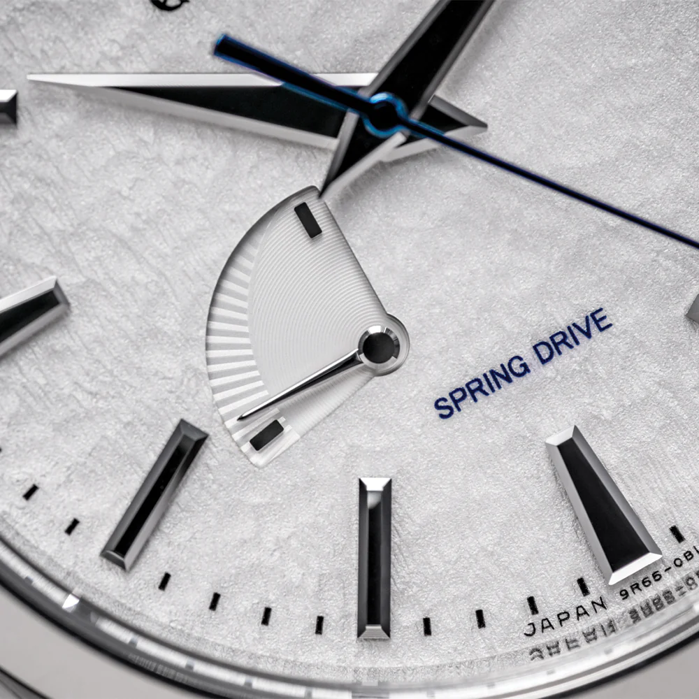 SBGA211 "Snowflake" Heritage Spring Drive 41mm - White on Bracelet - Image 4