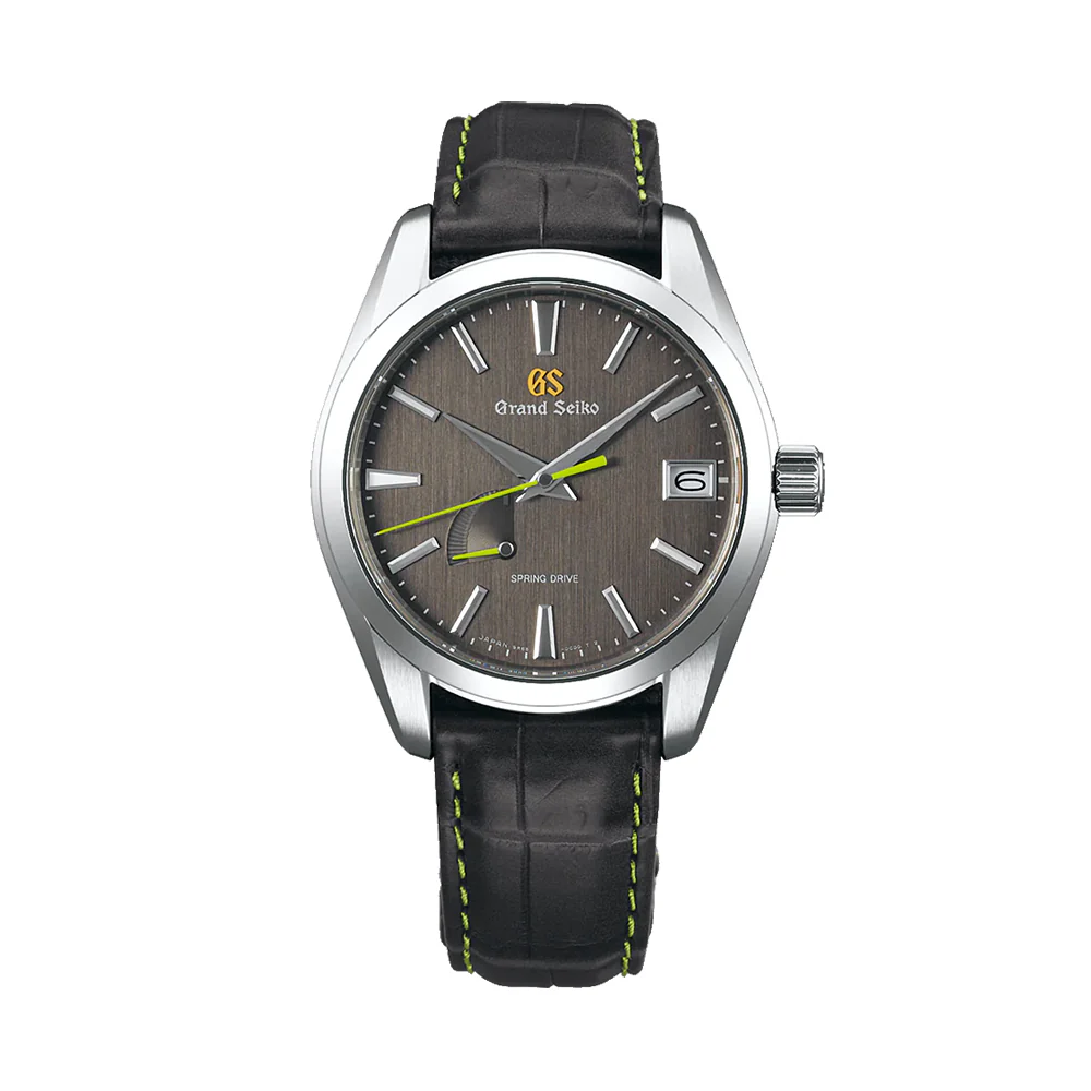 SBGA429 "Sokō Shadow" Heritage Spring Drive 39mm - Grey on Bracelet and Leather Strap - Image 4