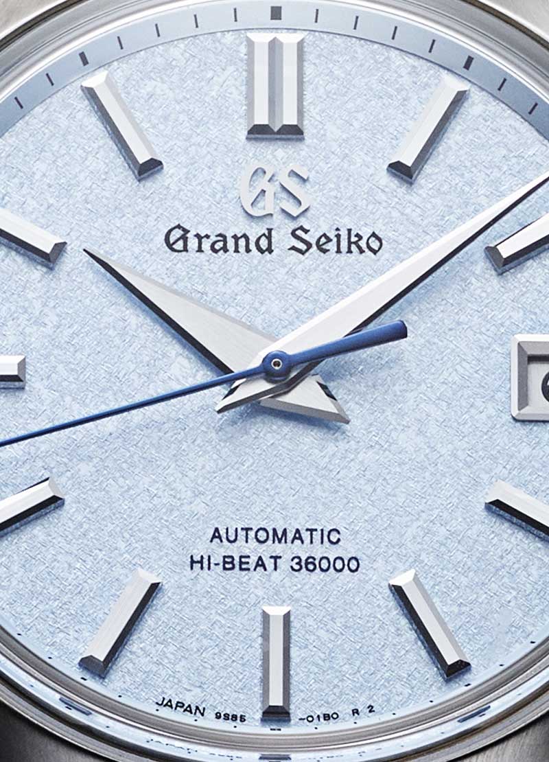 SBGH295 "Sōkō Frost" Heritage Hi-Beat 36000 40mm - Ice Blue on Bracelet - Image 2