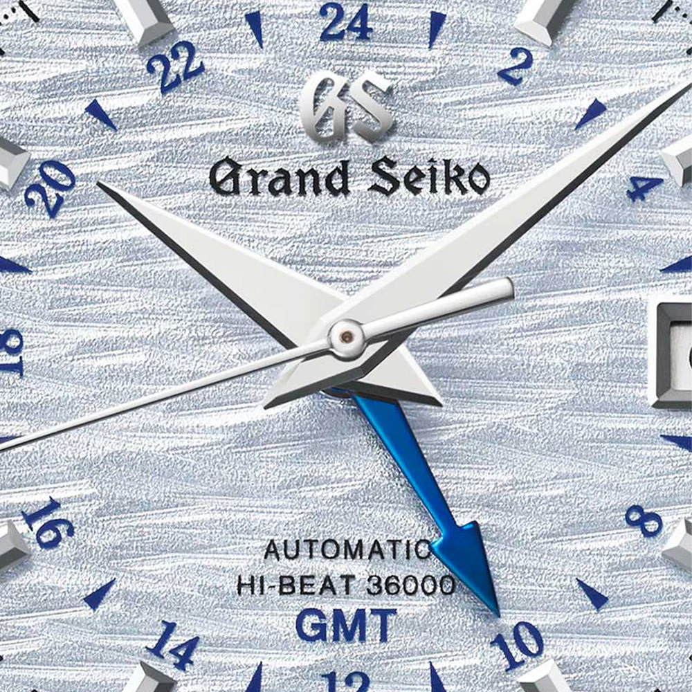 SBGJ249 "Shōsho" Elegance Hi-Beat 36000 GMT 39.5mm - Blue on Bracelet - Image 2
