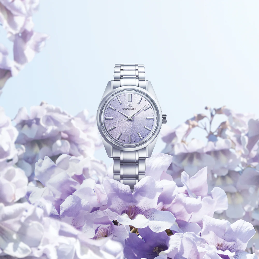 SBGW323 "Kiri" Heritage Manual 36.5mm - Purple on Bracelet - Image 2