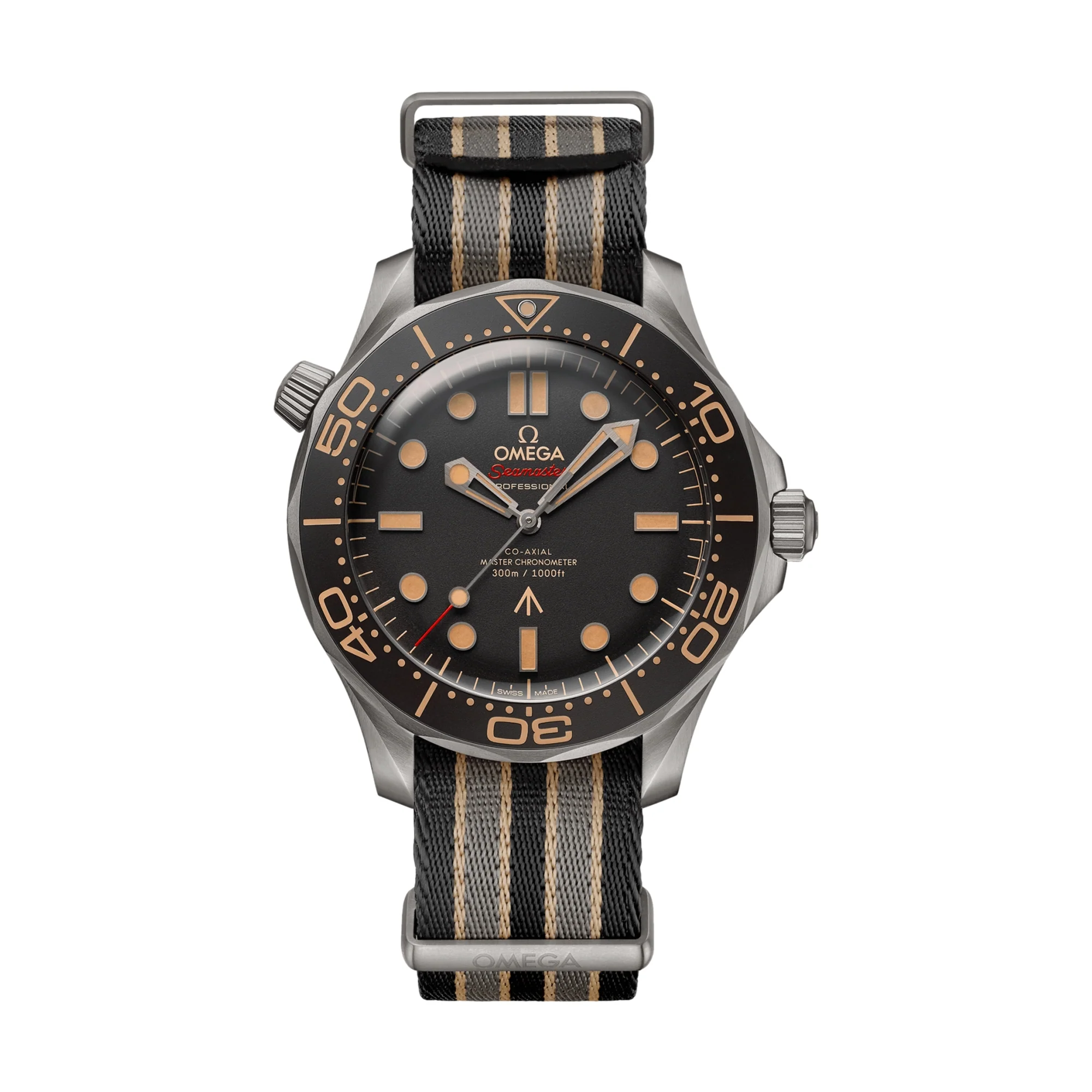 Seamaster Diver 300M 007 Edition 42mm - Brown on Fabric Strap