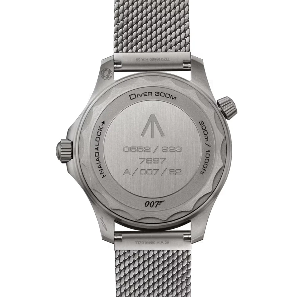 Seamaster Diver 300M 007 Edition Titanium 42mm - Brown on Bracelet - Image 6