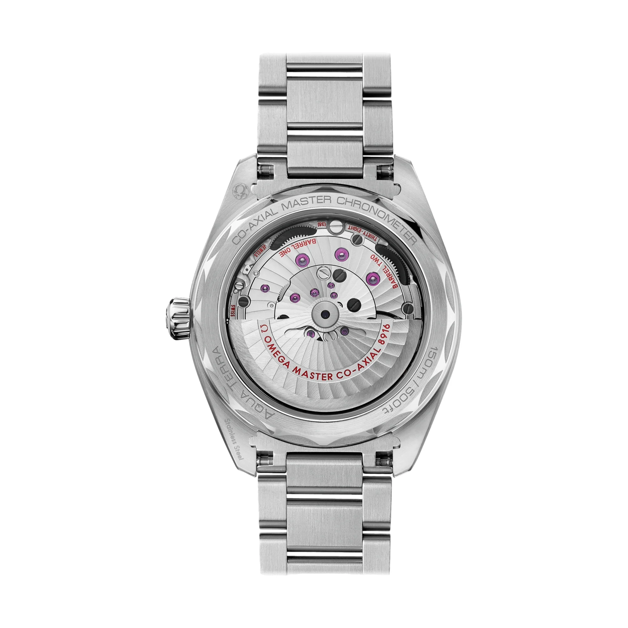 Seamaster Aqua Terra 150M Small Seconds 41mm - Silver/Blue on Bracelet - Image 2