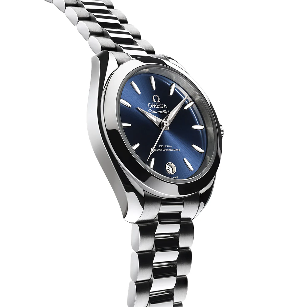 Seamaster Aqua Terra 150M 30mm - Blue on Bracelet - Image 2