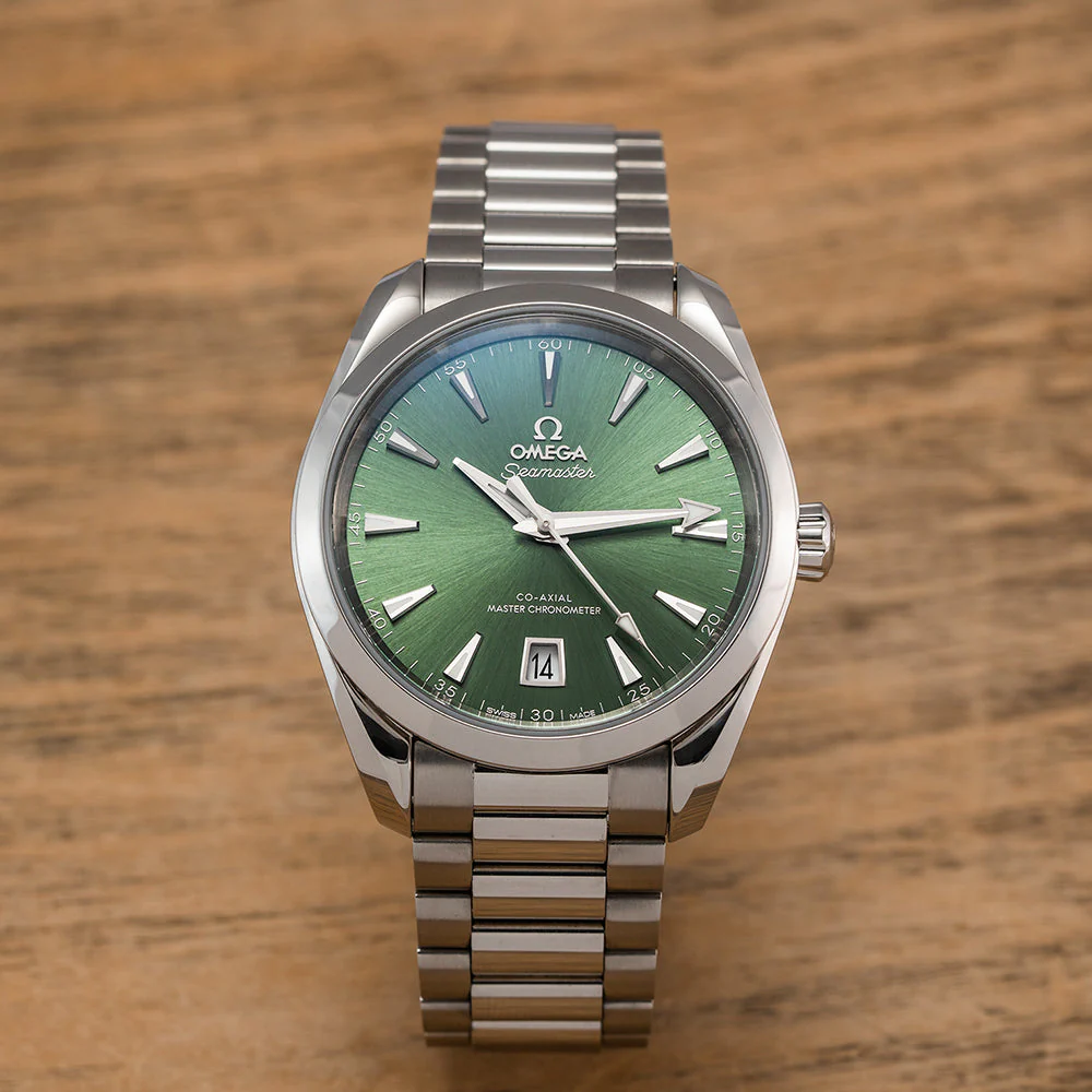 Seamaster Aqua Terra Shades 150M 38mm - Bay Green on Bracelet - Image 3