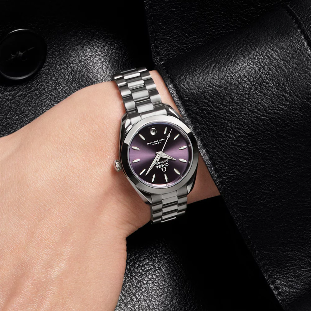Seamaster Aqua Terra 150M 30mm - Purple on Bracelet - Image 2