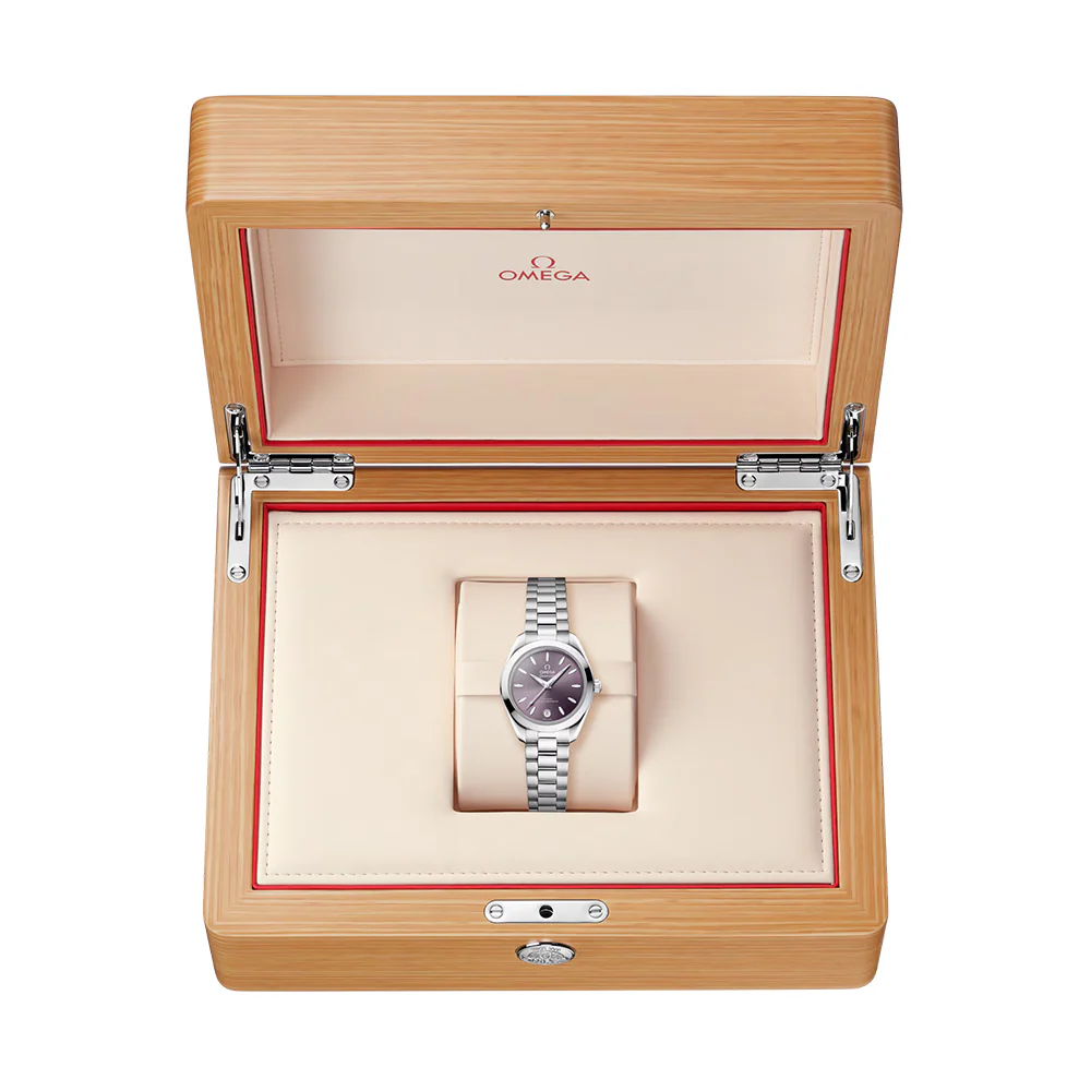 Seamaster Aqua Terra 150M 30mm - Purple on Bracelet - Image 8