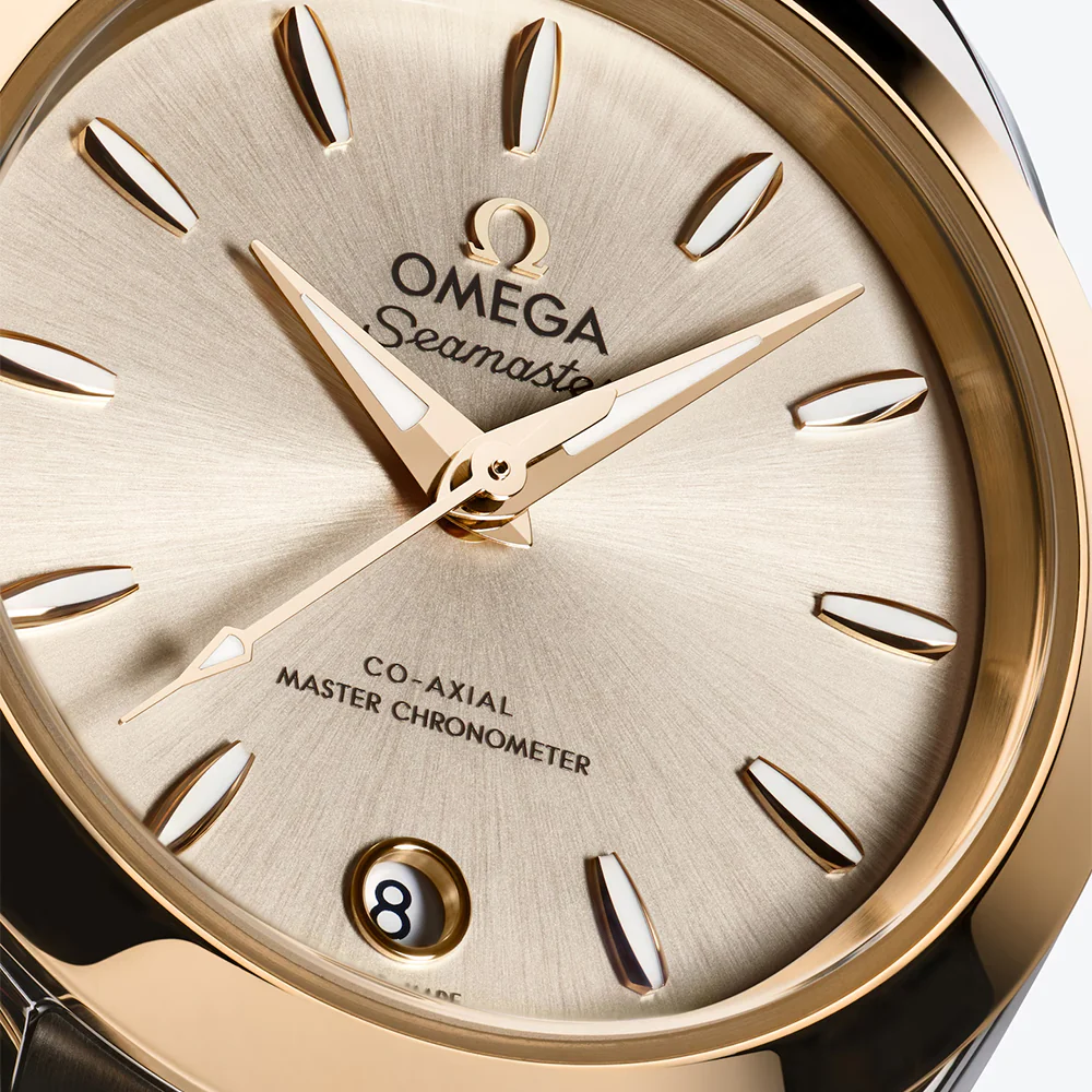 Seamaster Aqua Terra 150M Two-Tone 30mm - Silver on Bracelet - Image 4