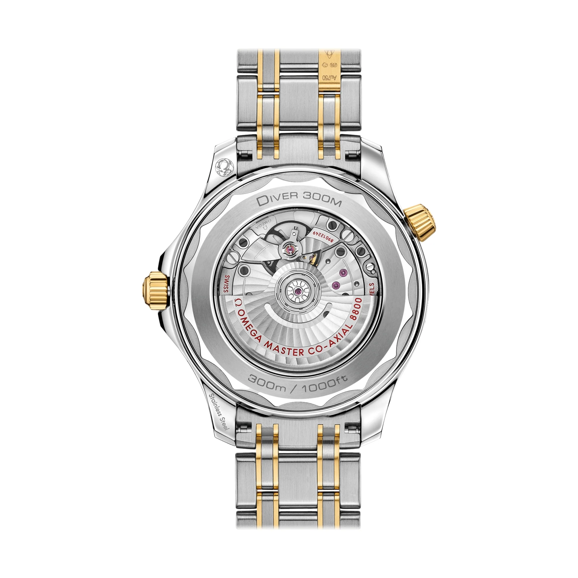 Seamaster Diver 300M Steel Gold 42mm - Blue on Bracelet - Image 2