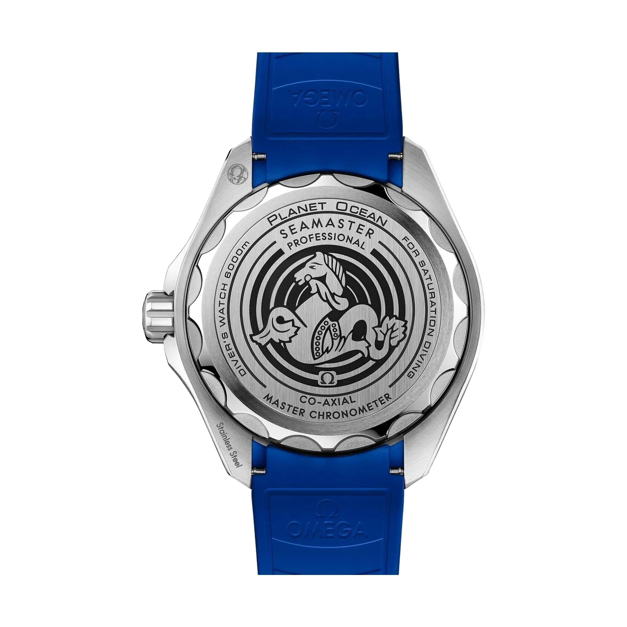 Seamaster Planet Ocean Ultra Deep 6000M 45.5mm - White on Rubber Strap - Image 2