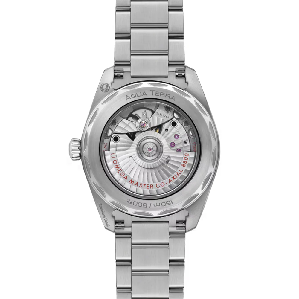Seamaster Aqua Terra 150M 38mm - Silver w/ Rose Gold Accents on Bracelet - Image 2