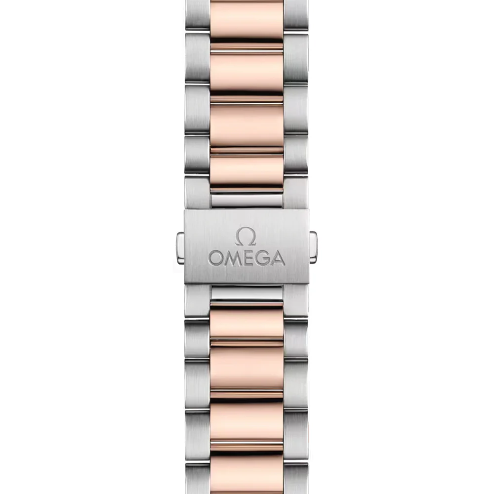 Seamaster Aqua Terra 150M Steel and Sedna™ Gold 38mm - Blue on Bracelet - Image 2