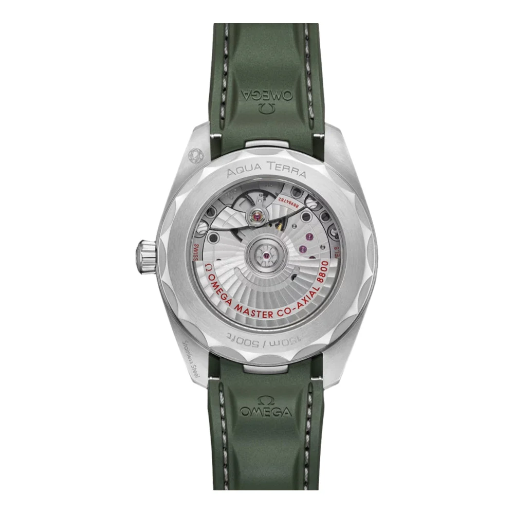 Seamaster Aqua Terra 150M 38 mm - Green on Strap - Image 4