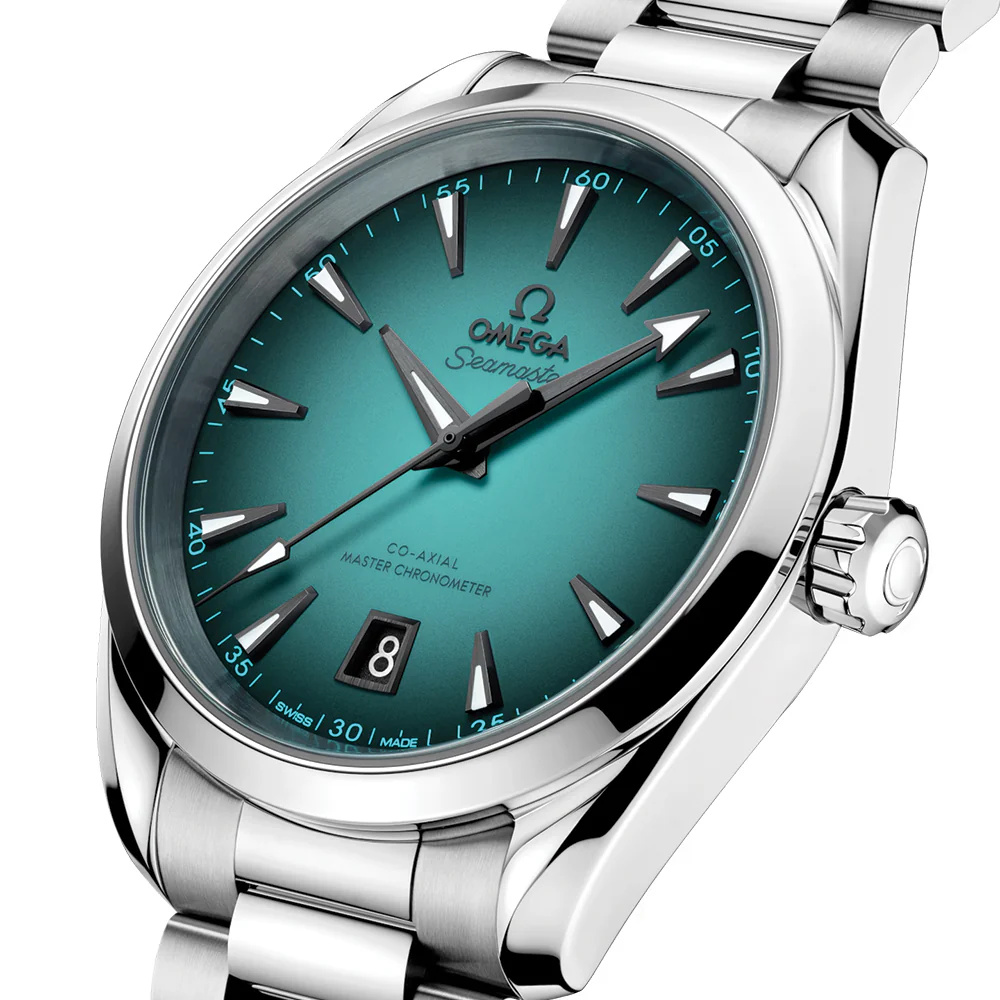 Seamaster Aqua Terra 150M 38mm - Turquoise on Bracelet - Image 2