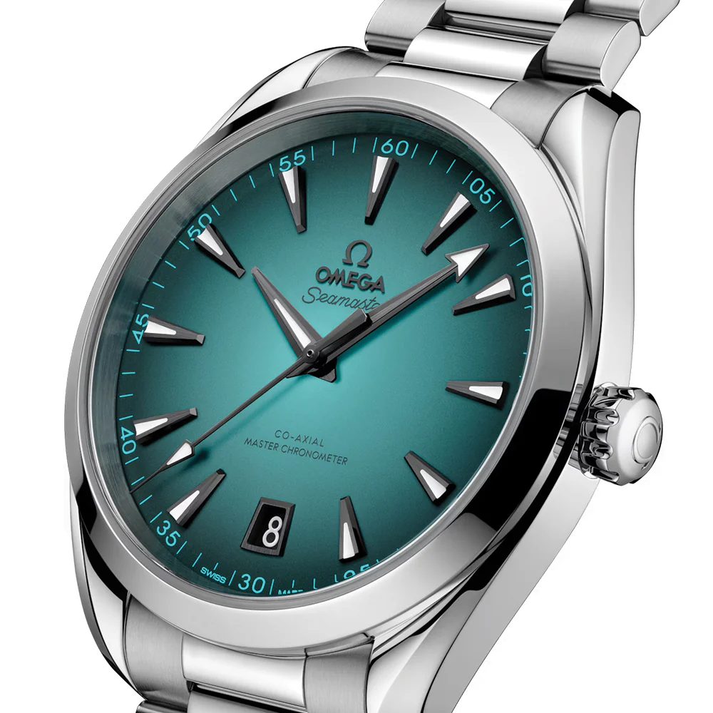 Seamaster Aqua Terra 150M 41mm - Turquoise on Bracelet - Image 2