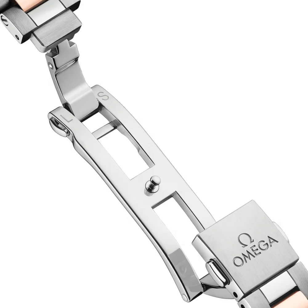 Seamaster Aqua Terra 150M Two-Tone Sedna™ Gold 30mm - Green on Bracelet - Image 9