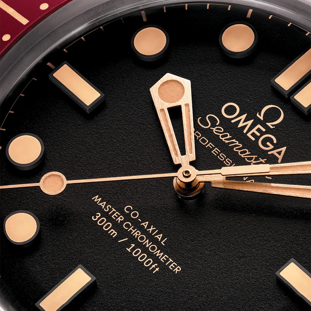 Seamaster Diver 300M Bronze Gold 42mm - Black on Rubber Strap - Image 4