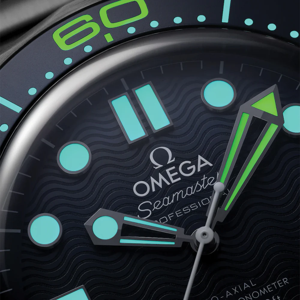 Seamaster Diver 300M James Bond 60th Anniversary Edition 42mm - Blue on Bracelet - Image 4