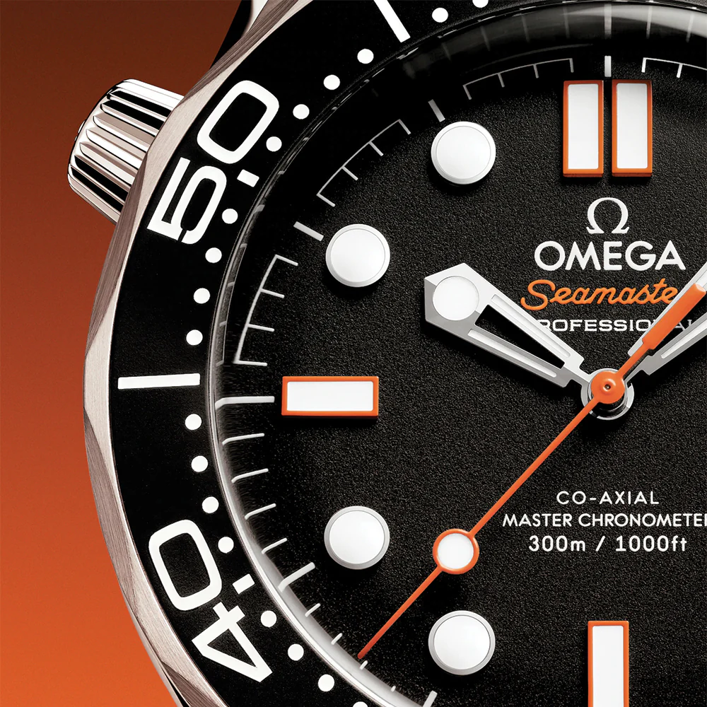 Seamaster Diver 300M 42mm - Black on Rubber Strap - Image 3