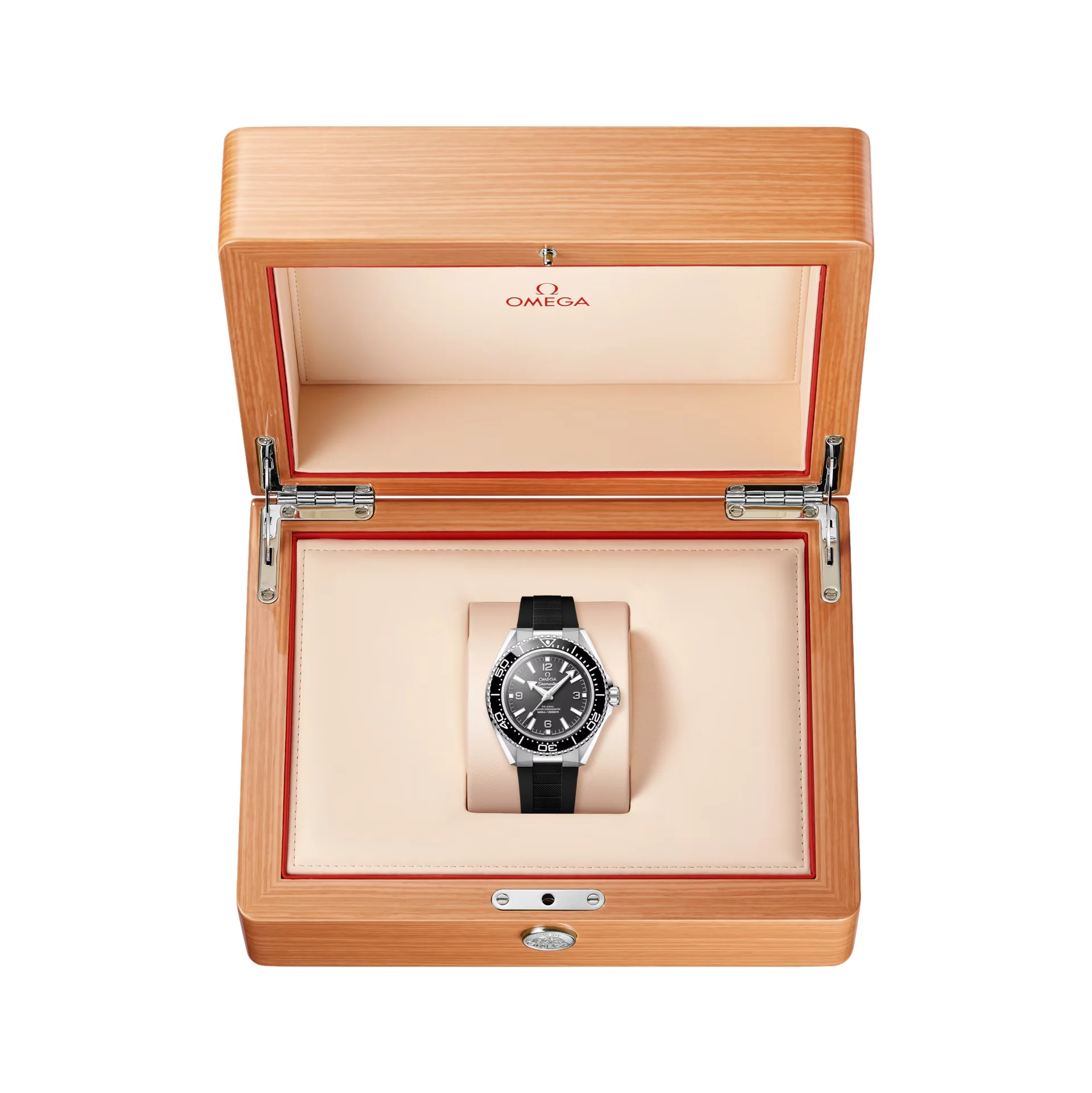 Seamaster Planet Ocean 600M 42mm - Black on Rubber Strap - Image 7