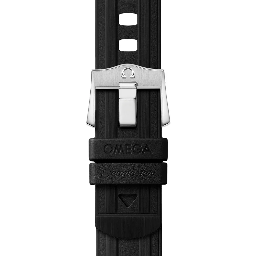 Seamaster Diver 300M Steel and Yellow Gold 42mm - Black on Rubber Strap - Image 3