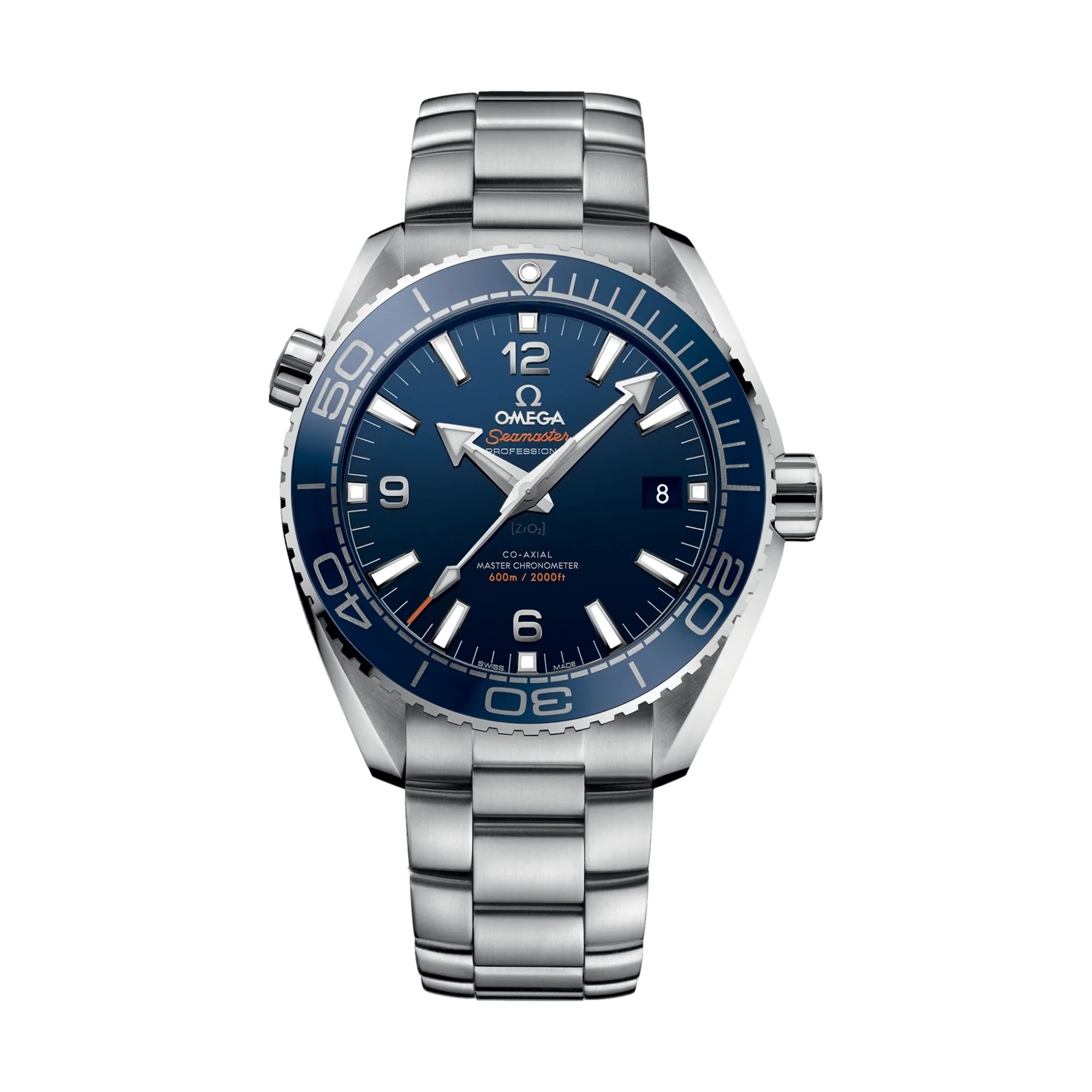 Seamaster Planet Ocean 600M 43.5mm - Blue on Bracelet