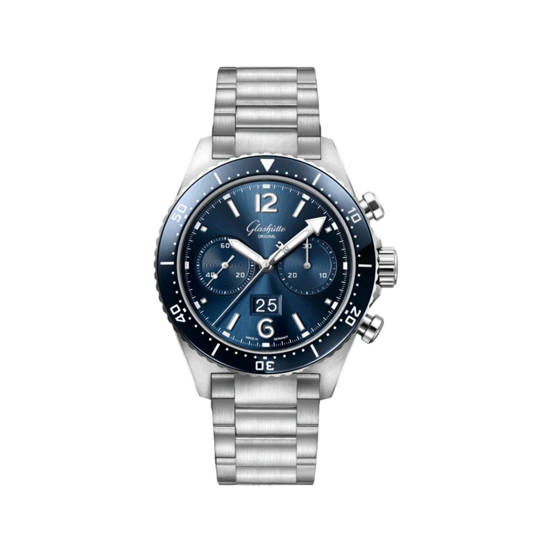 SeaQ Chronograph 43.2mm - Blue on Bracelet