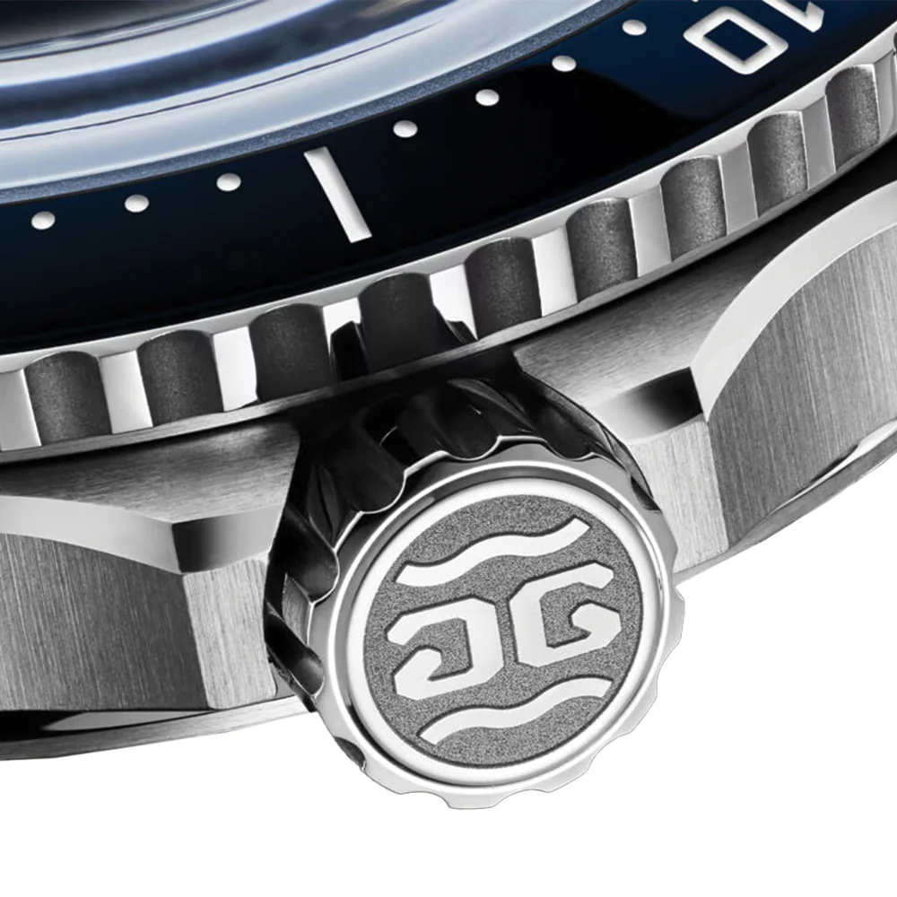 SeaQ Panorama Date 43mm - Galvanized Blue on Bracelet - Image 12