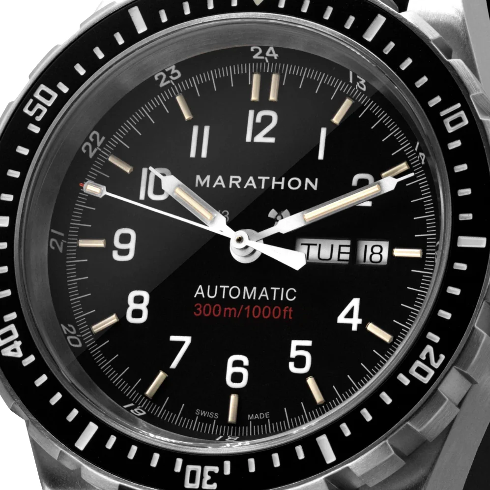 JDD Type II Diver's Automatic 46mm - Black on Bracelet - Image 3
