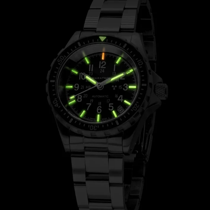 MSAR Type II Diver's Automatic 36mm - Black on Bracelet - Image 4