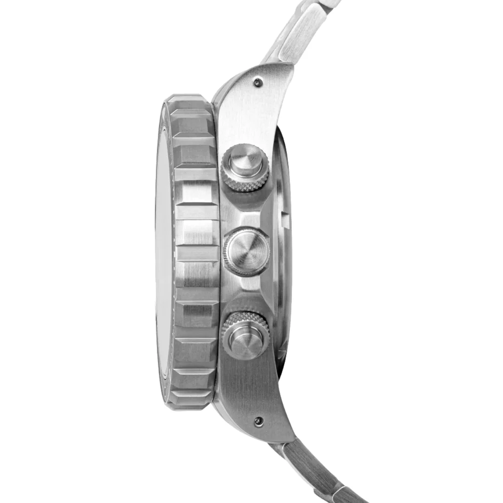 CSAR Pilot's Automatic Chronograph 46mm - Black on Bracelet - Image 7