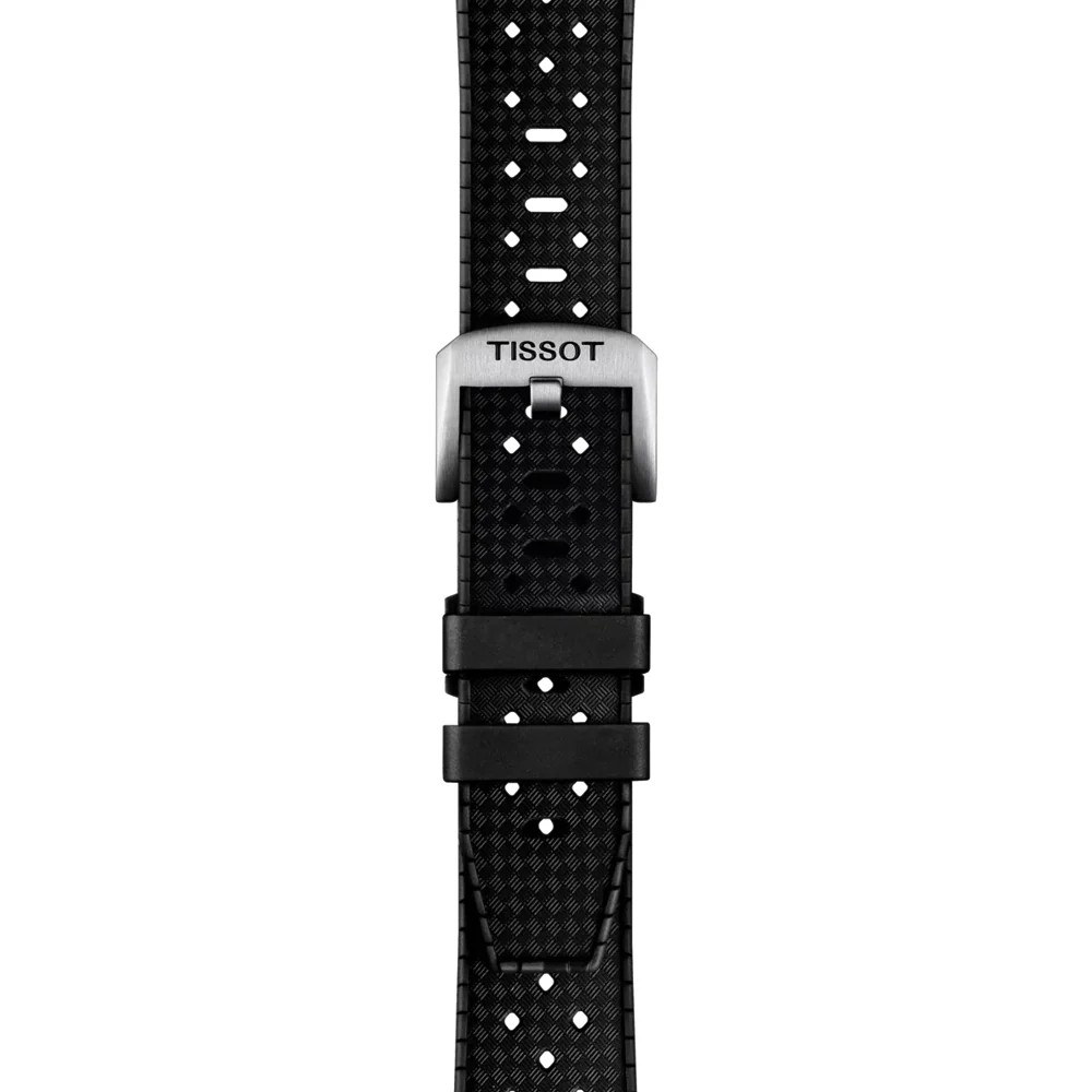 Seastar 1000 GMT Quartz 40mm - Black on Rubber Strap - Image 5