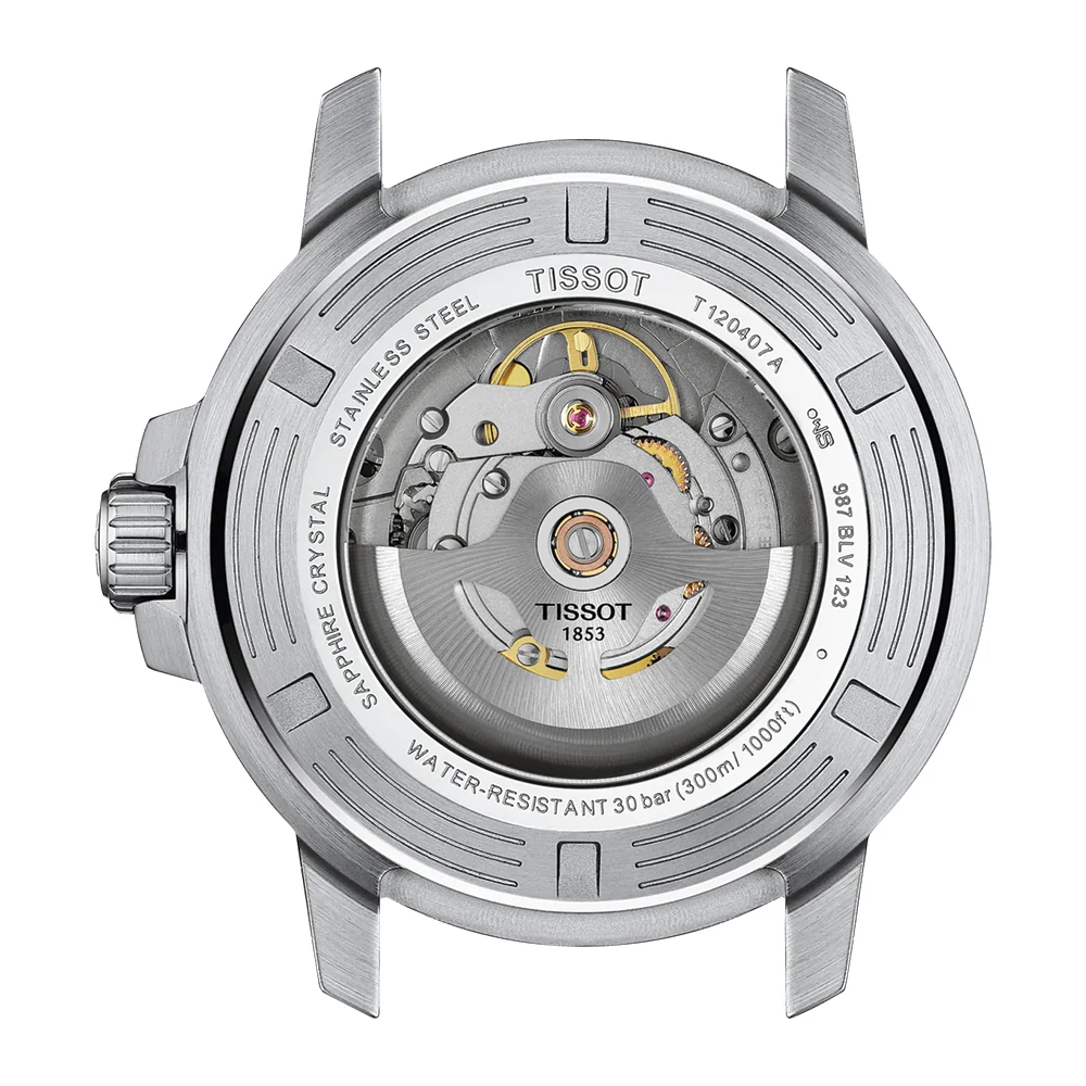 Seastar 1000 Powermatic 80 43mm - Blue on Rubber Strap - Image 5
