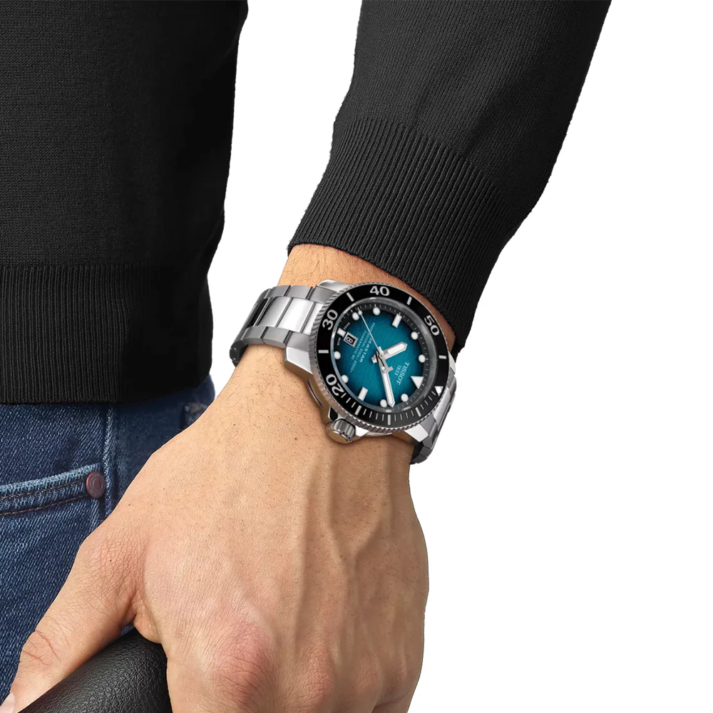 Seastar 2000 Professional Powermatic 80 46mm - Blue on Bracelet - Image 3