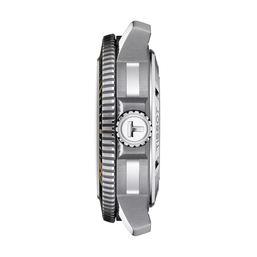 Seastar 2000 Professional Powermatic 80 46mm - Black on Rubber Strap - Image 5