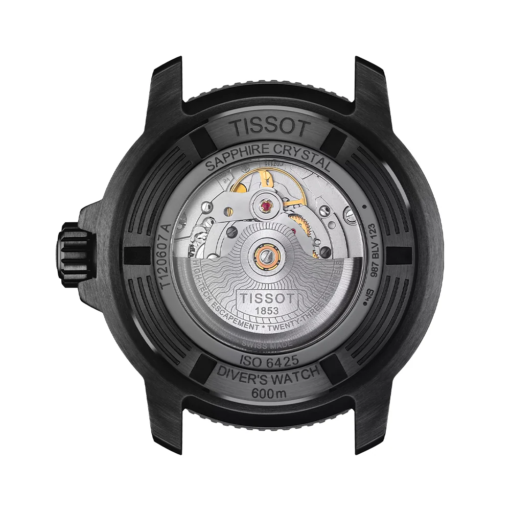 Seastar 2000 Professional Powermatic 80 46mm - Blue on Synthetic Strap - Image 3